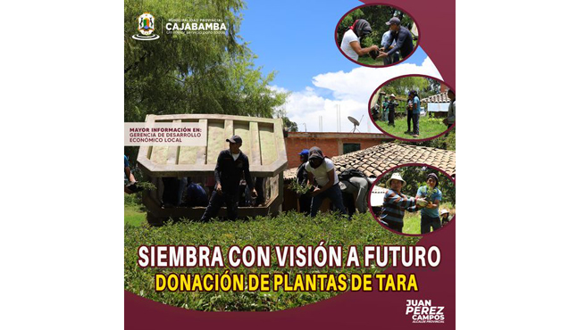 Siembra con visión a futuro