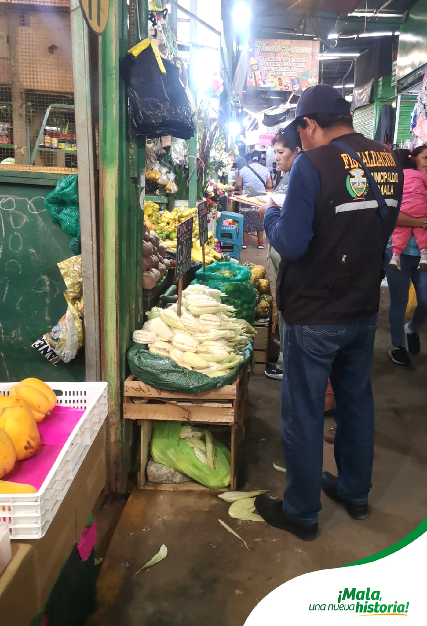 Operativo inopinado en comercios en Asociación San Martín