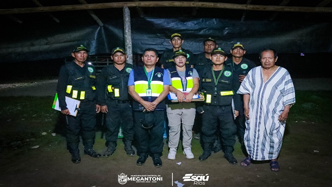 Municipalidad Distrital de Megantoni y Policía Nacional del Perú realizaron patrullaje integrado y operativo de transito inopinado