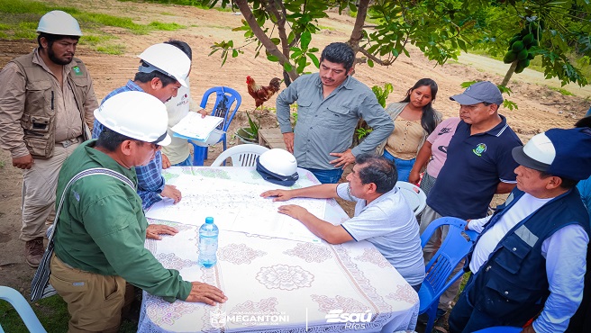 Municipalidad de Megantoni ultima detalles para la entrega del servicio de Saneamiento Bรกsico Integral de DUBAI