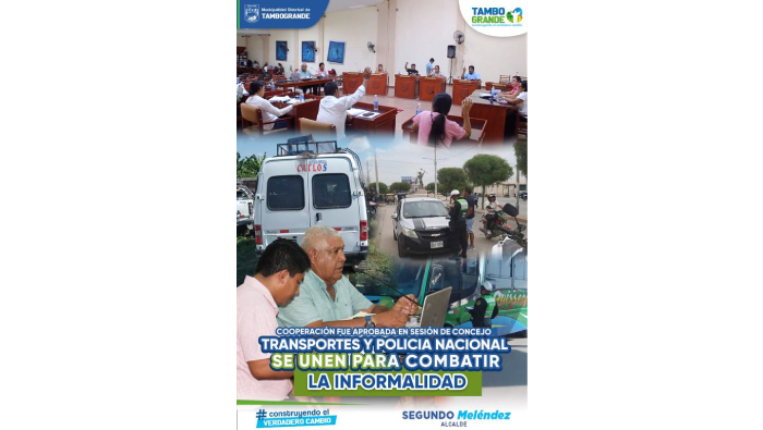𝐓𝐑𝐀𝐍𝐒𝐏𝐎𝐑𝐓𝐄𝐒 𝐘 𝐏𝐎𝐋𝐂𝐈𝐀 𝐍𝐀𝐂𝐈𝐎𝐍𝐀𝐋 𝐒𝐄 𝐔𝐍𝐄𝐍 𝐏𝐀𝐑𝐀 𝐂𝐎𝐌𝐁𝐀𝐓𝐈𝐑 𝐋𝐀 𝐈𝐍𝐅𝐎𝐑𝐌𝐀𝐋𝐈𝐃𝐀𝐃