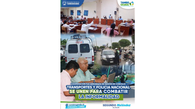 𝐓𝐑𝐀𝐍𝐒𝐏𝐎𝐑𝐓𝐄𝐒 𝐘 𝐏𝐎𝐋𝐂𝐈𝐀 𝐍𝐀𝐂𝐈𝐎𝐍𝐀𝐋 𝐒𝐄 𝐔𝐍𝐄𝐍 𝐏𝐀𝐑𝐀 𝐂𝐎𝐌𝐁𝐀𝐓𝐈𝐑 𝐋𝐀 𝐈𝐍𝐅𝐎𝐑𝐌𝐀𝐋𝐈𝐃𝐀𝐃