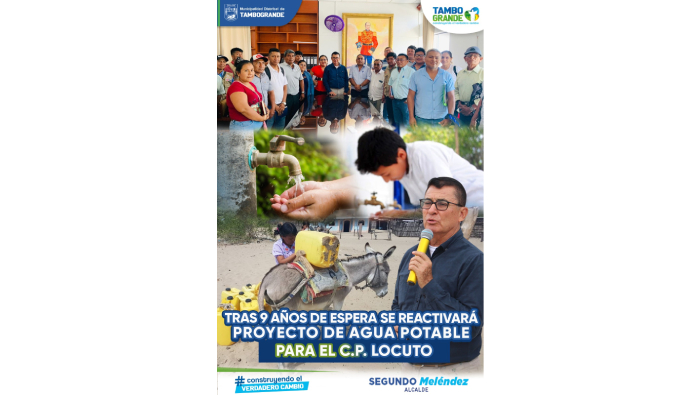 𝐓𝐑𝐀𝐒 𝟗 𝐀𝐍̃𝐎𝐒 𝐃𝐄 𝐄𝐒𝐏𝐄𝐑𝐀 𝐒𝐄 𝐑𝐄𝐀𝐂𝐓𝐈𝐕𝐀𝐑𝐀́ 𝐏𝐑𝐎𝐘𝐄𝐂𝐓𝐎 𝐃𝐄 𝐀𝐆𝐔𝐀 𝐏𝐎𝐓𝐀𝐁𝐋𝐄 𝐏𝐀𝐑𝐀 𝐋𝐎𝐂𝐔𝐓𝐎