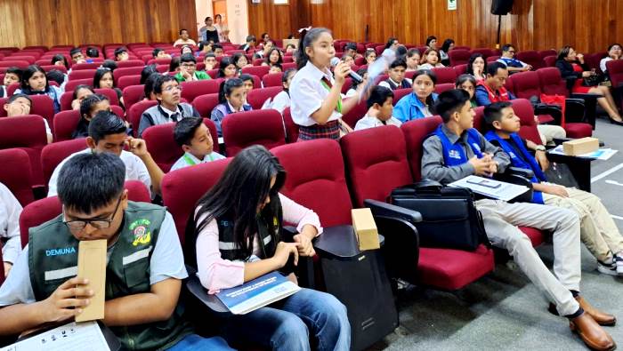 GORE Piura sostiene diálogo con los niños, niñas y adolescente de la región