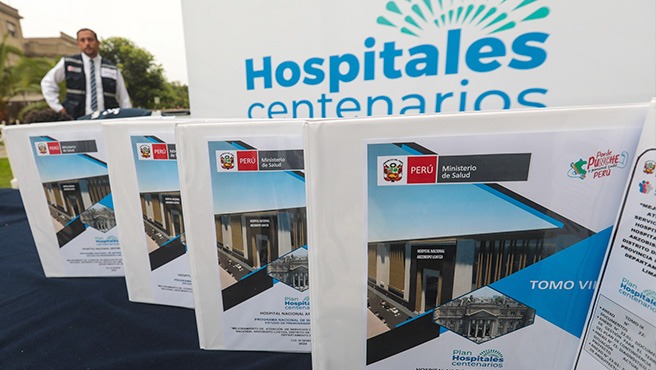 Presidenta Boluarte y ministro Vásquez lanzan Plan Hospitales Centenarios para revolucionar la atención hospitalaria en todo el país