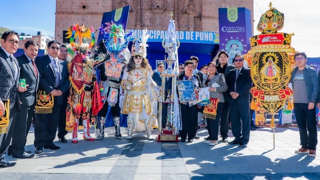 Gran premiación a los conjuntos ganadores en la Festividad Virgen de la Candelaria 2024