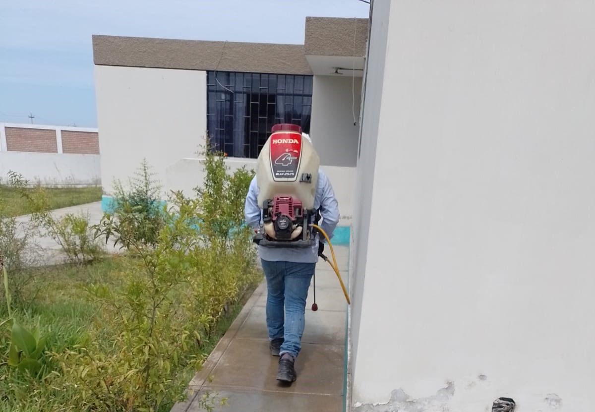 La desinfección se realizó en el local de la Planta de Tratamiento de Agua Potable PTAP Los Molinos