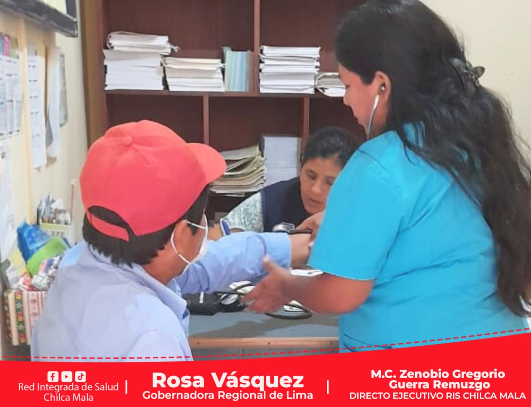 RIS Chilca Mala realiza con éxito campaña de salud gratuita en el distrito de Mariatana.