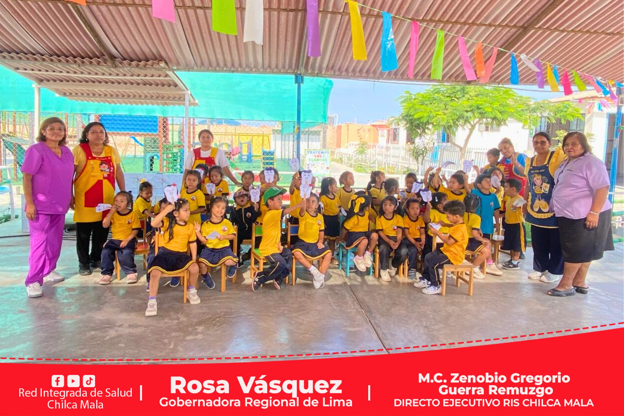 Con sesiones educativas a nuestros niños y niñas de la RIS Chilca Mala