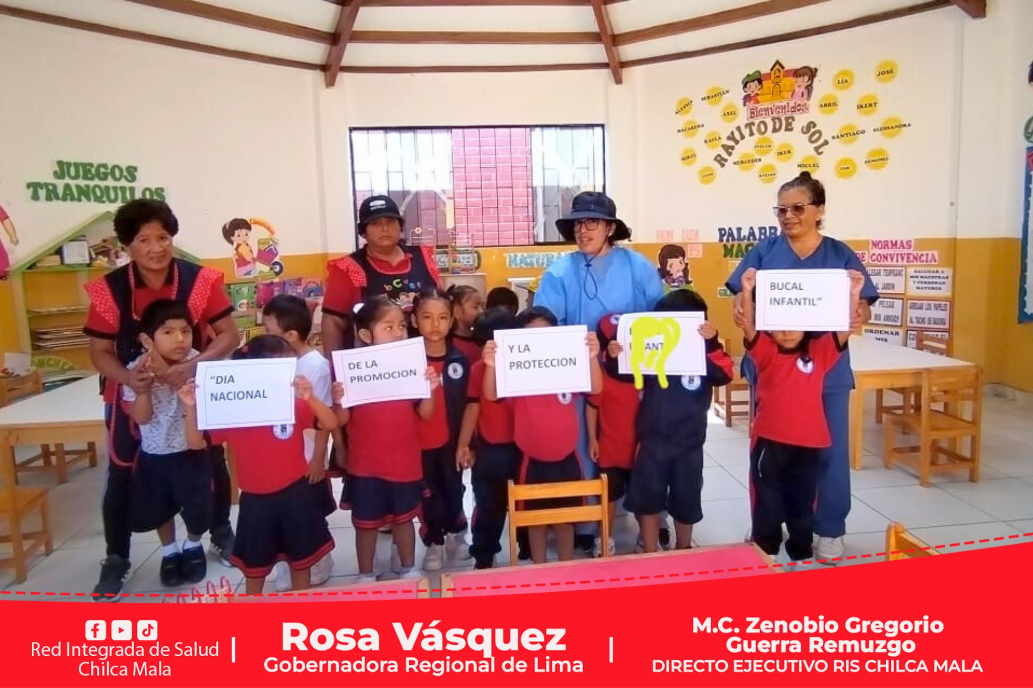 Con sesiones educativas a nuestros niños y niñas de la RIS Chilca Mala