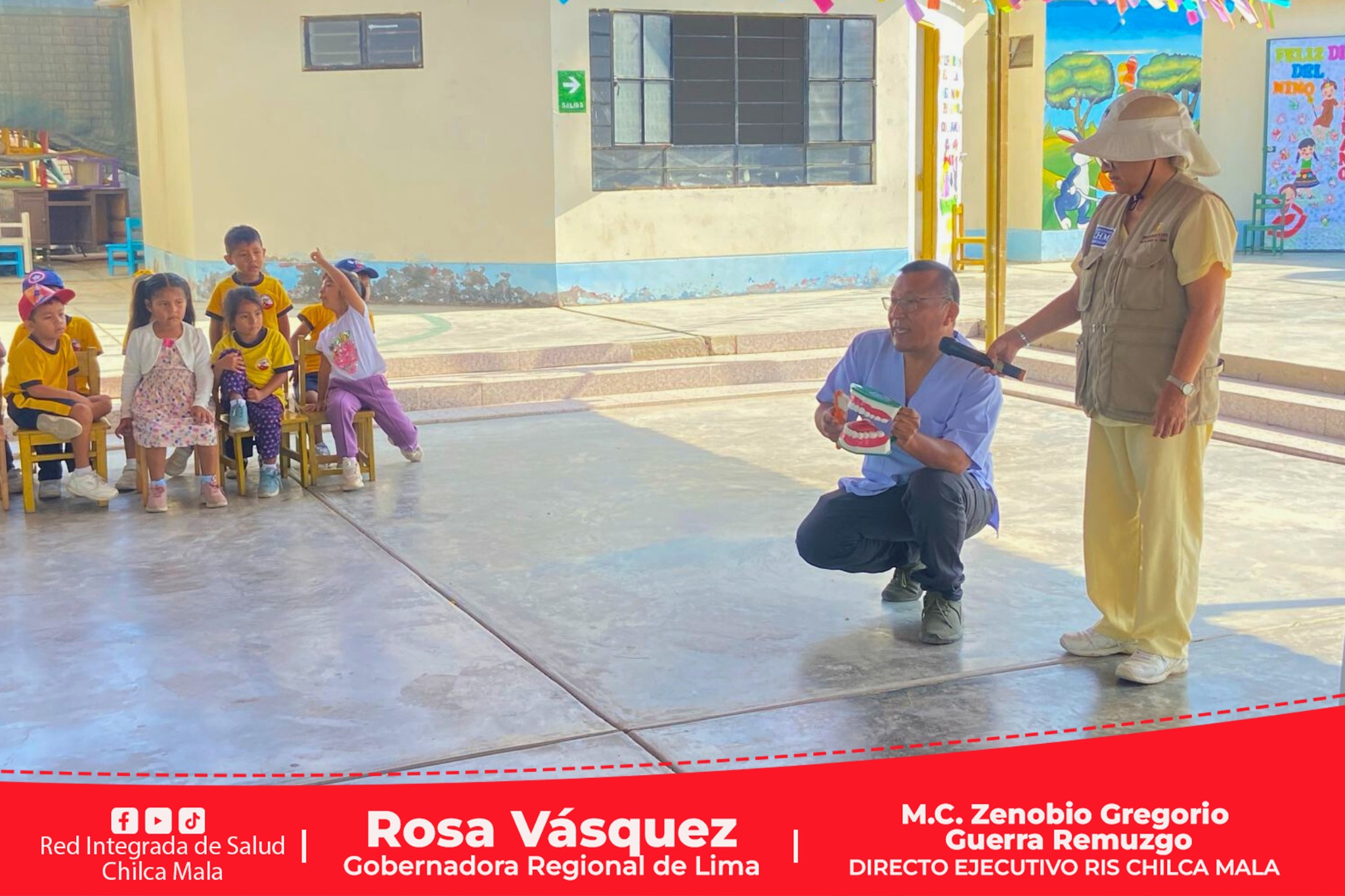 Con sesiones educativas a nuestros niños y niñas de la RIS Chilca Mala