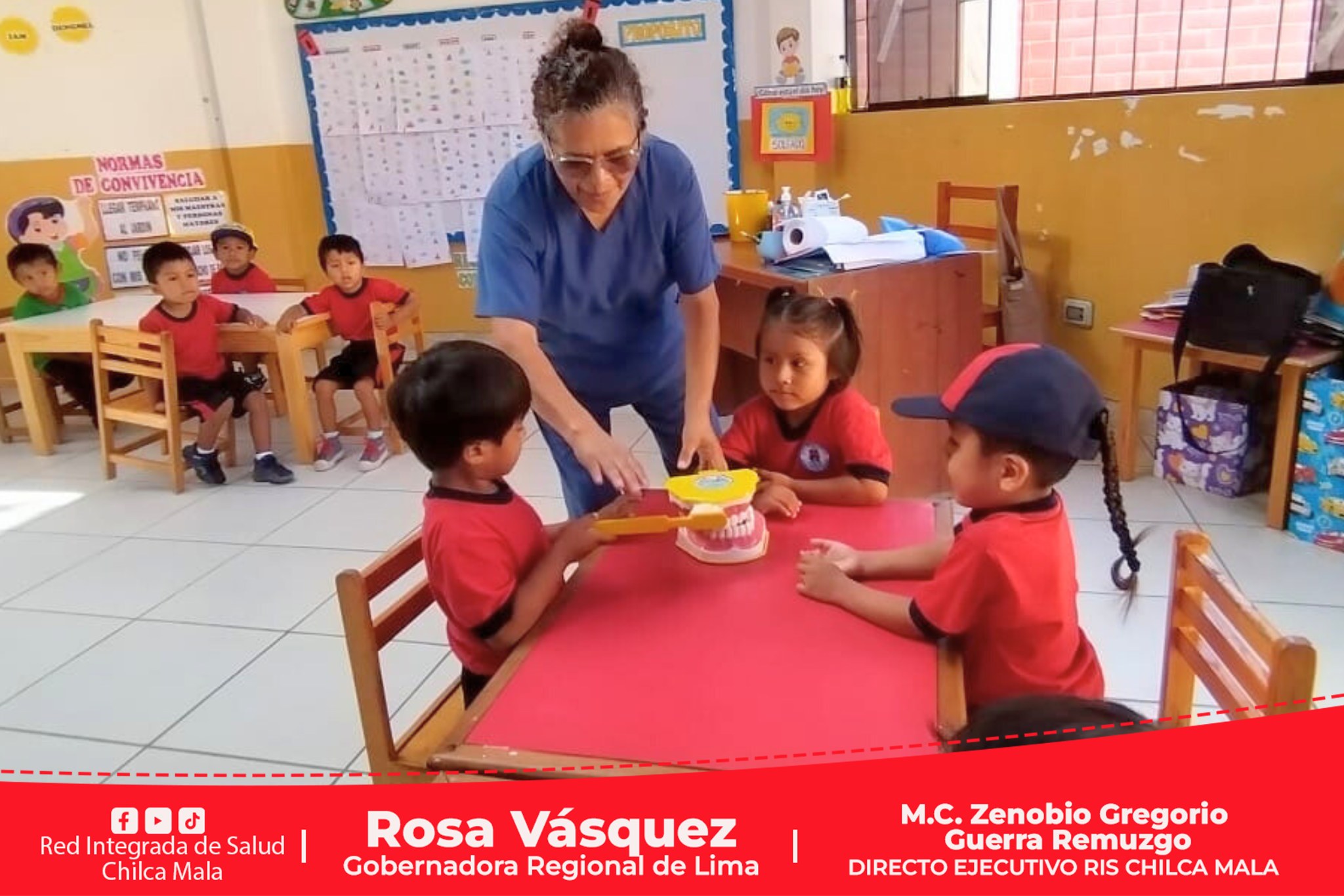 Con sesiones educativas a nuestros niños y niñas de la RIS Chilca Mala