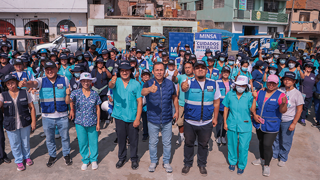FOTO 5 Más de mil dosis de vacunas aplicadas en 2 días de campaña en La Victoria