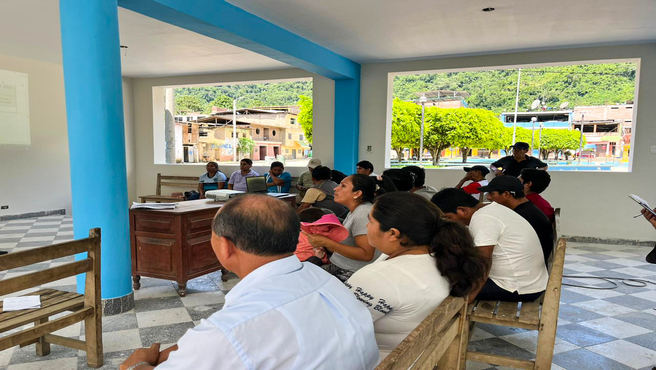Taller de PRESUPUESTO PARTICIPATIVO EN EL CENTRO POBLADO DE LECHEMAYO