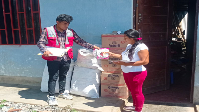 DISTRIBUCIÓN DE PRODUCTOS DE VASO DE LECHE A LOS BENEFICIARIOS DEL PROGRAMA
