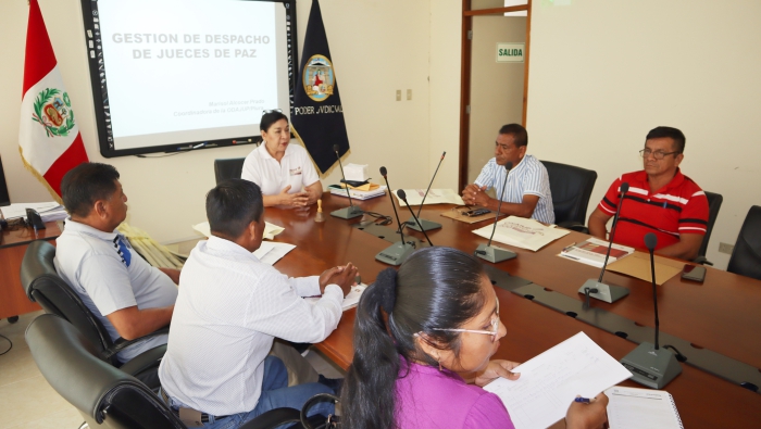 Capacitan a jueces de paz sobre el desarrollo de sus funciones