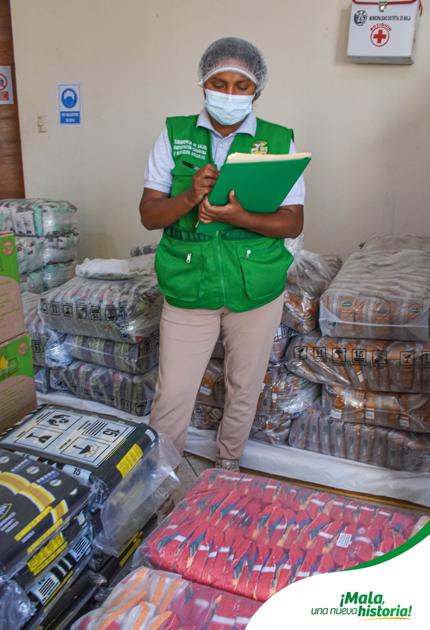 Recepción de los Alimentos del Programa QALI WARMA