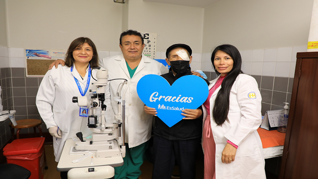 EsSalud Cusco realiza desembalse de cirugía oftalmológica en beneficio de 150 pacientes