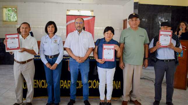 Entrega de títulos de propiedad Chiclayo, JLO y La Victoria