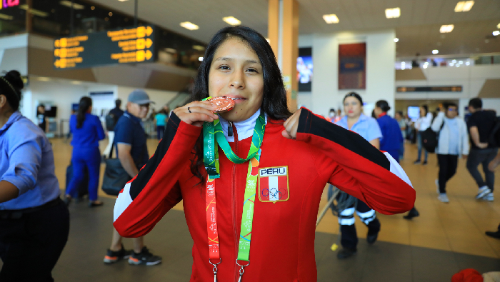 •	Talentos deportivos recibieron cálida bienvenida por parte del Instituto Peruano del Deporte.