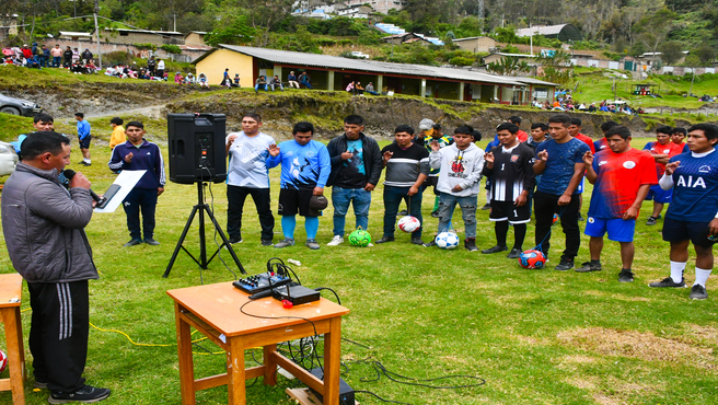 INAUGURACIÓN DE LA COPA PERÚ - ANCO LA MAR 2024