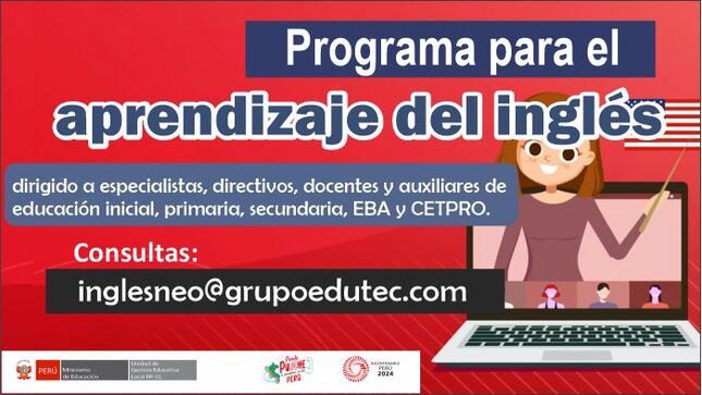 Programa para el aprendizaje del inglés 