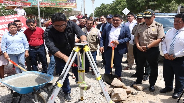 Primer piedra de Proyecto Seguridad Ciudadana - La Unión
