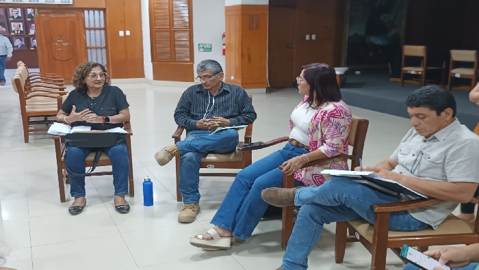 Reunión de trabajo con Cooperación Internacional