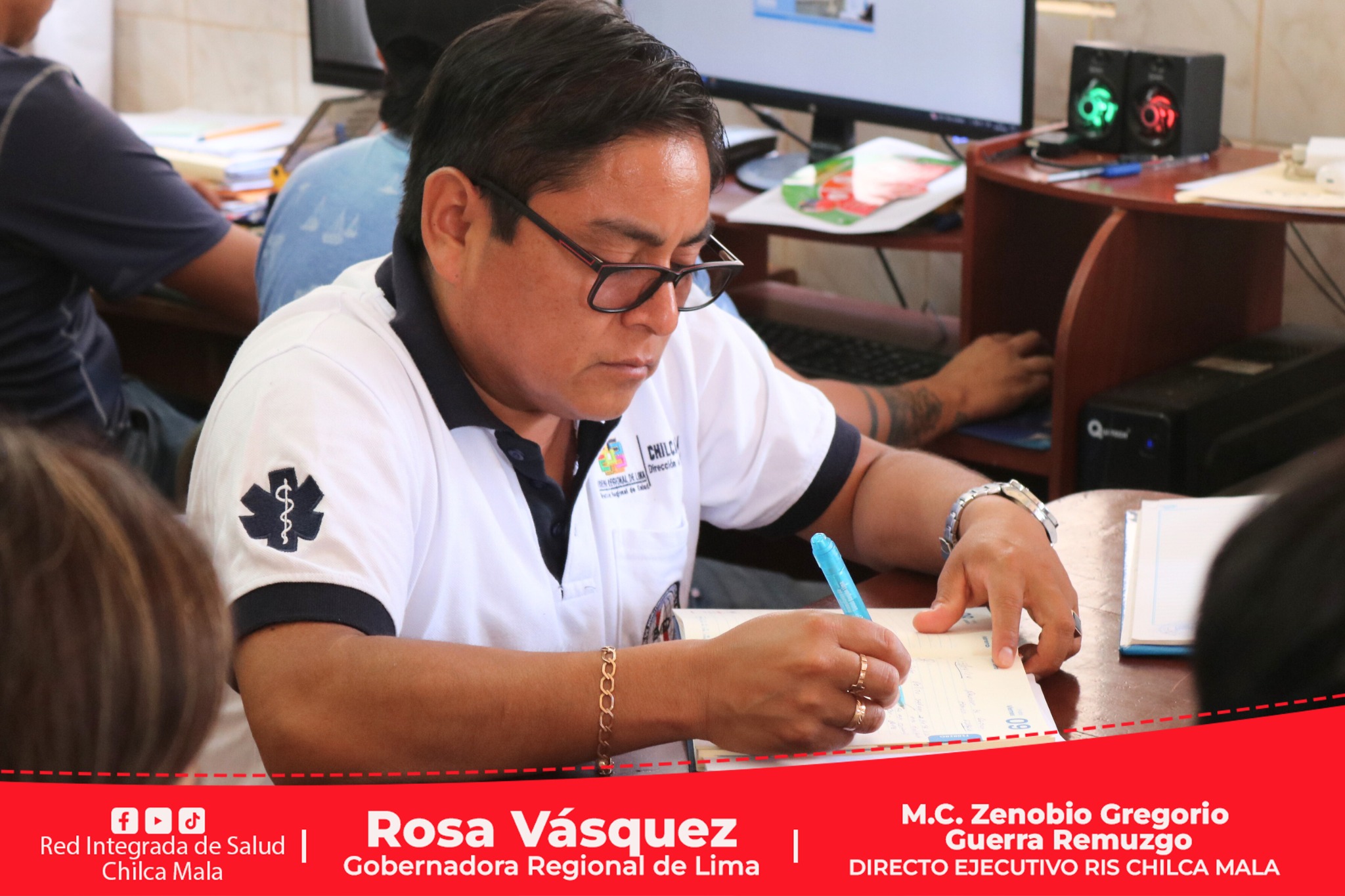 Titular de la RIS Chilca Mala lidera mesa de trabajo con equipo de gestión