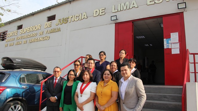 La reunión se desarrolló en la sede Las Lomas, ubicada en Av. Lurigancho N° 1366 Urb. Zárate, distrito de San Juan de Lurigancho donde funciona el Módulo de Familia.