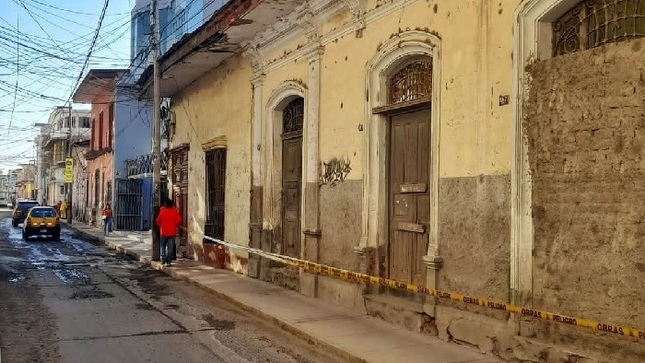 Delimitan zonas de peligro