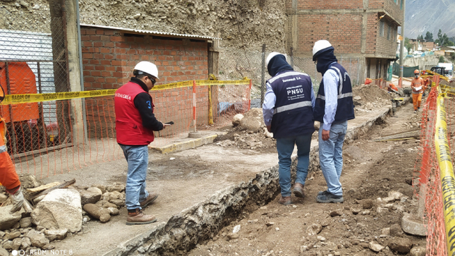  La Contraloría General advirtió al Ministerio de Vivienda Construcción y Saneamiento que la obra de mejoramiento y ampliación de los servicios de agua potable y alcantarillado sanitario de la zona urbana de la localidad de San Marcos, en el distrito del mismo nombre, presenta un atraso acumulado del 82%.