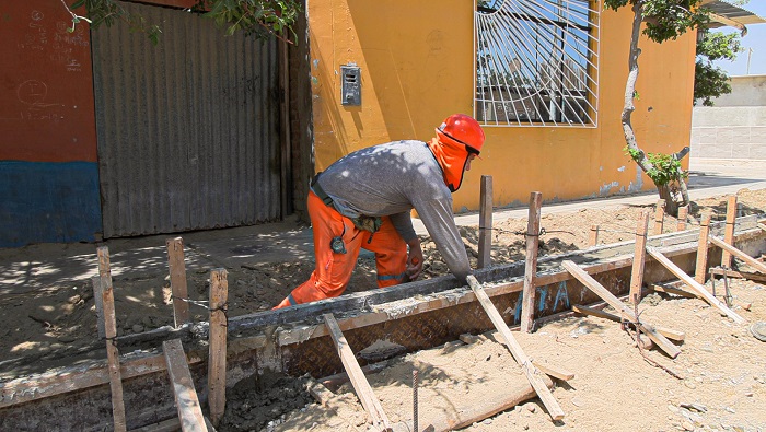 Obra avanza buen ritmo