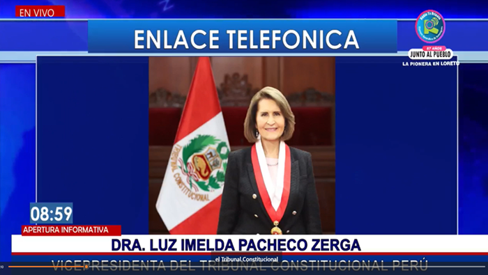 Exigir más requisitos al varón para acceder a pensión de viudez es discriminatorio afirma vicepresidenta del TC Luz Pacheco