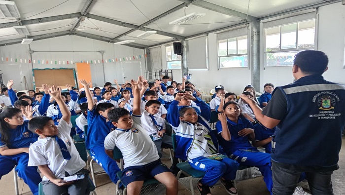 charla de educaciรณn vial