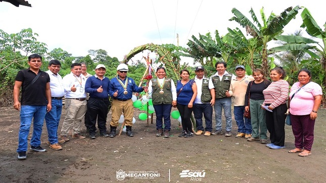 Municipalidad de Megantoni entrega módulos de secado y embarcación fluvial a productores de Cacao en Kuway  