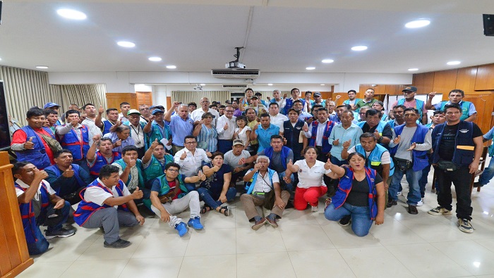 Reunión por la seguridad ciudadana en Piura