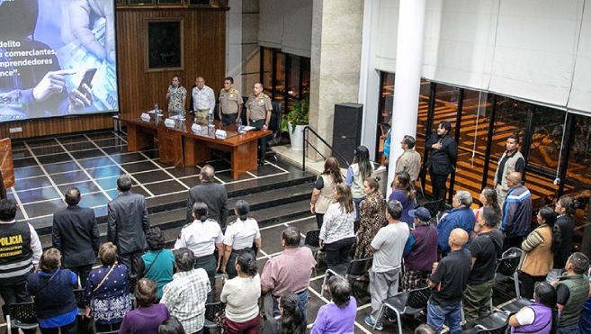 Trabajo conjunto municipalidad de lince lidera mesa de trabajo para prevenir extorsiones en empresas locales