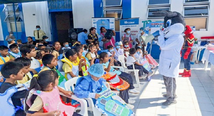 Maratón de la salud de la Red Prestacional Rebagliati por el Dia del Niño Peruano