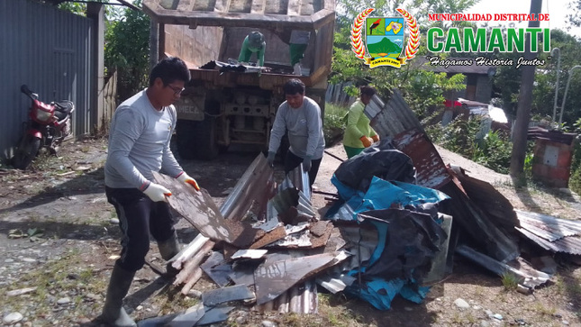 La Municipalidad Distrital de Camanti y el Centro de Salud Iniciaron la Segunda etapa de Eliminación de Criaderos del Dengue