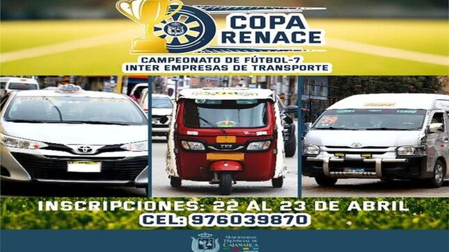 ✅Invitamos a todas las empresas de transporte a inscribirse en el campeonato de fútbol 7 que busca fomentar el deporte y la actividad física en todos nuestros transportistas. 