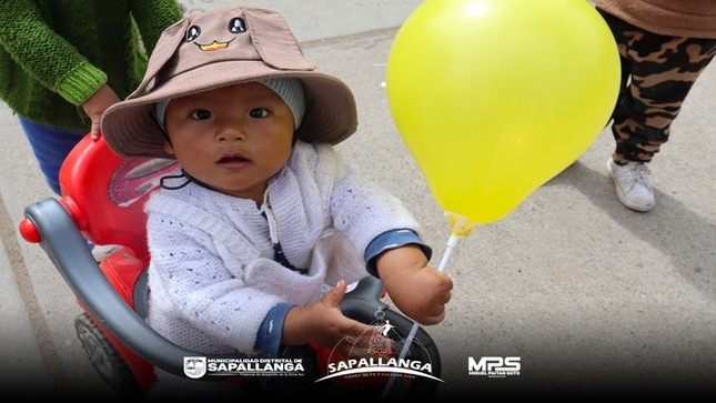 Celebremos juntos el Día del Niño Peruano en Sapallanga