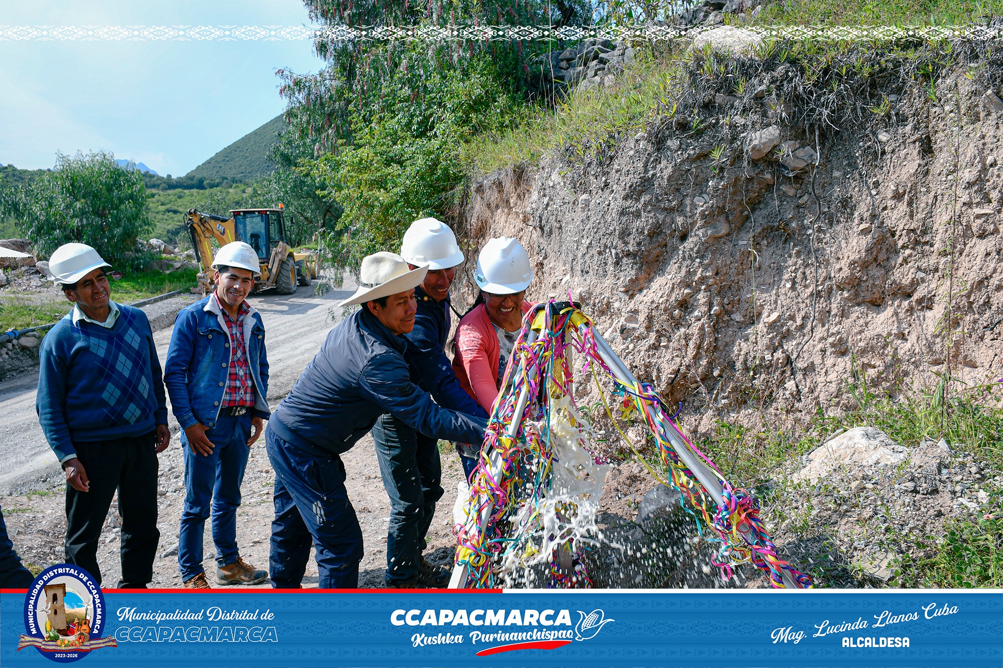  “MEJORAMIENTO DEL CAMINO VECINAL EN EL TRAMO PAMPAYUPI – CHELLCA DE LA COMUNIDAD DE HUASCABAMBA DEL DISTRITO DE CCAPACMARCA – PROVINCIA DE CHUMBIVILCAS – DEPARTAMENTO DEL CUSCO”. 