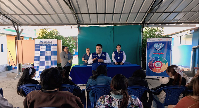 EsSalud Huaraz capacitó a más de 30 universitarios para ser parte del voluntariado en Hospital II Huaraz