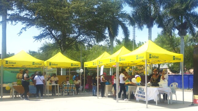 Concurso gastronómico en la concha acústica del parque infantil