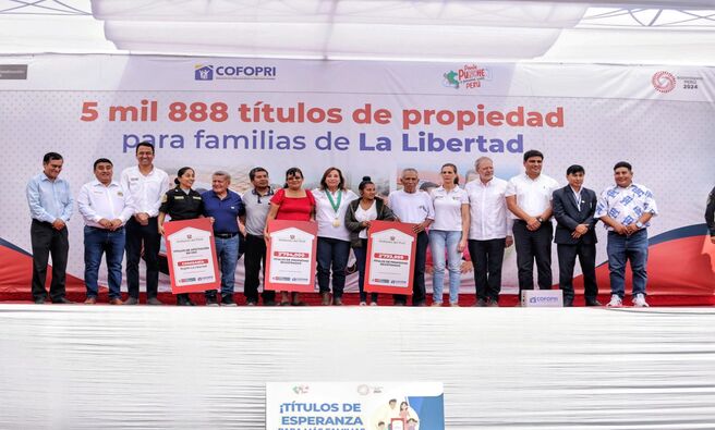 Este logro es fruto del trabajo conjunto entre el Gobierno Nacional, las autoridades regionales y locales, así como el compromiso de la comunidad en el proceso de formalización de la propiedad.