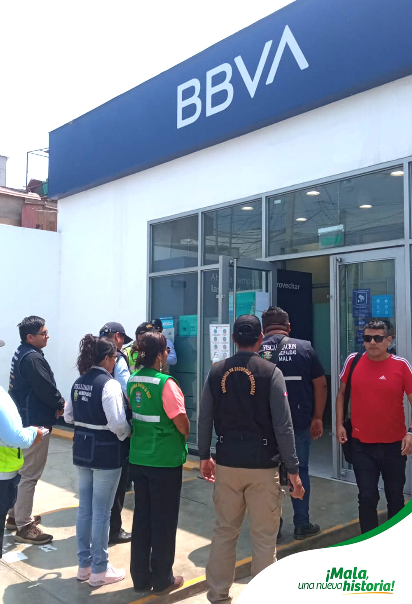Se realizó Operativos Inopinados a los Establecimientos Comerciales del Sistema Bancario y Entidades Financieras de Nuestro Distrito
