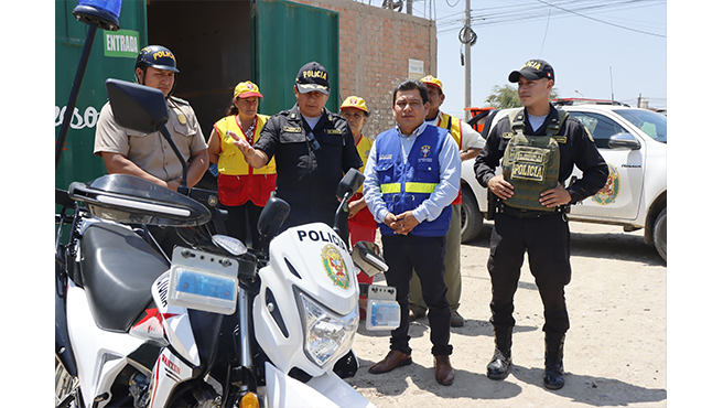 ¡Tres motos para patrullaje preventivo!
