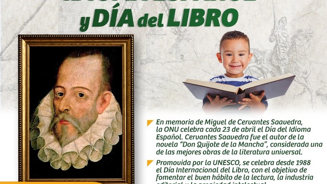 Día Mundial del Idioma Español y Día del Libro