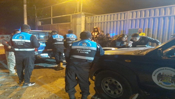 Clandestino espect谩culo folcl贸rico clausurado en Huaral